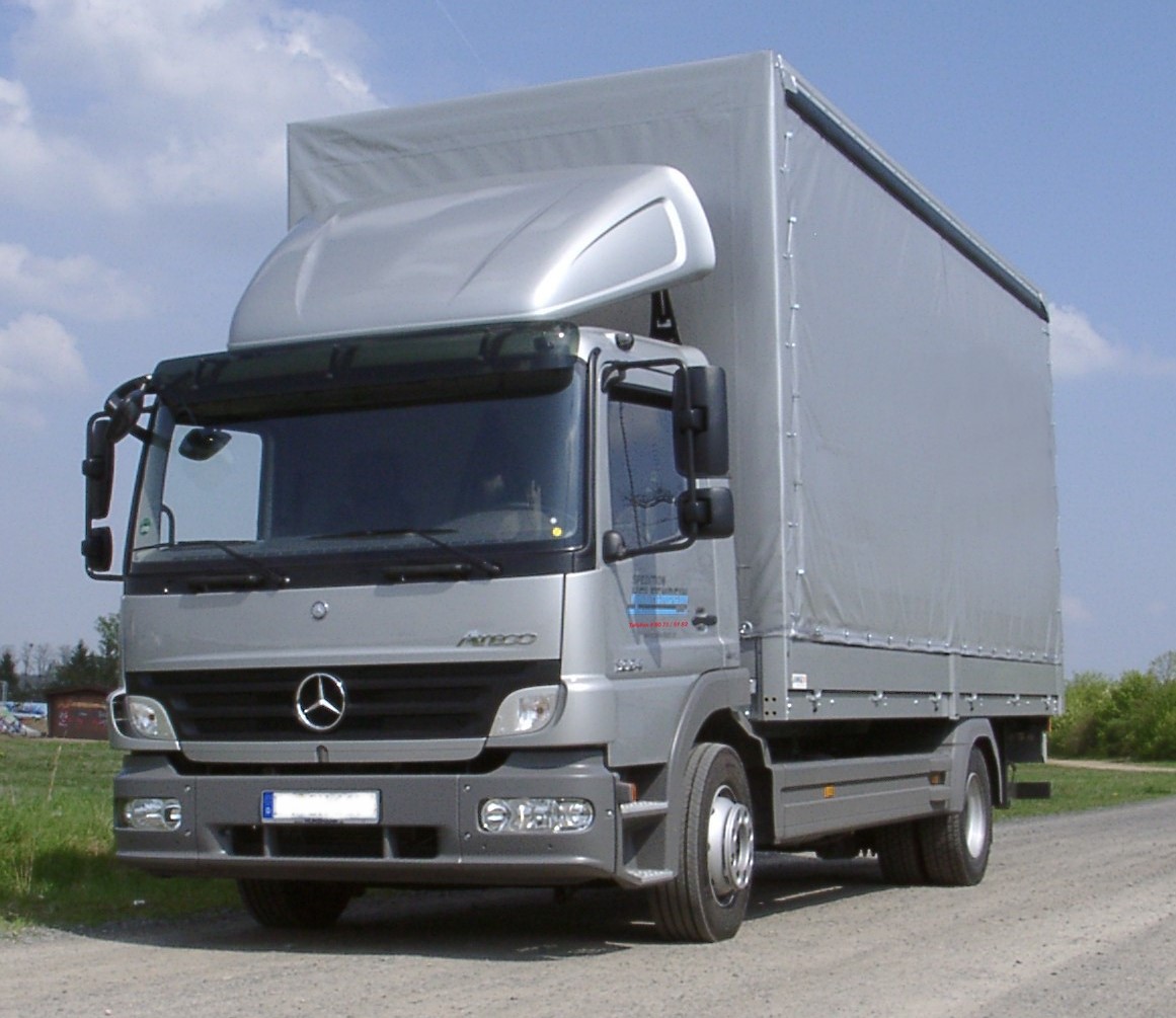 Spedition Helfenbein  - Mercedes Atego 1524 mit Ladebordwand